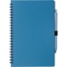 Carnet à spirale en fibre de paille avec couverture en PP, carnet à spirales promotional