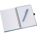 Straw fibre spiral notebook with PP cover, spiral notebook promotional