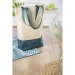 Shopping bag linen appearance 31x37cm wholesaler