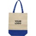Shopping bag linen appearance 31x37cm, beach bag promotional
