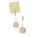 Porte-clips en bois Malia, porte-photo promotional