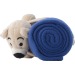 Owen 'Bear' plush with fleece blanket wholesaler