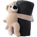 Owen 'Bear' plush with fleece blanket wholesaler