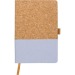 Trevor A5 cork and cotton notebook, Cork Notebook promotional