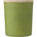 Candle in a Josiah glass holder, candle promotional