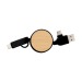 Câble de charge extensible en ABS Jared wholesaler