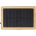Enceinte sans fil en bambou Fox, objet solaire promotional
