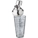 Shaker gradué en verre et en inox Adela, Shaker promotional