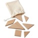 Ulrike tangram puzzle in natural wood wholesaler