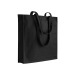 Shopper avec soufflet en canvas 280 gr/m2, anses longues wholesaler