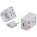 Adaptateur prise universelle avec entrée USB. Input 100-125V 6A ou 220-250V 6A. ATTENTION wholesaler