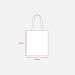 130 g/m cotton shopper, long handles, Tote bag promotional