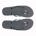 UNISEX flip-flop with 120g PE sole and transparent PVC strap. One size, Tong promotional