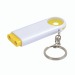 Porte-clés avec puce et lumière 2 LEDs, porte-clés lampe promotional