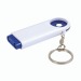 Porte-clés avec puce et lumière 2 LEDs, porte-clés lampe promotional