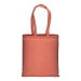 Shopper en coton recyclé 150g/m², effet mélange, anses longues wholesaler
