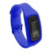 Montre connectée : pedomètre, calorie brulée, distance parcourue, montre. Bracelet en gomm, montre connectée promotional