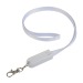 Lanière avec mousqueton avec fonction de câble de recharge avec prise Micro-USB/Lightning wholesaler