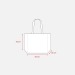 Tote-bag avec soufflet en coton 280g/m², détails en toile de jute, anses longues wholesaler