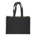 Tote-bag avec soufflet en coton 280g/m², détails en toile de jute, anses longues, Tote bag promotional
