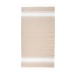 Serviette de plage/paréo en coton recyclé 180g/m², Serviette ou drap de plage promotional