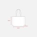 Tote bag en toile de jute, anses longues et soufflet, Tote bag promotional