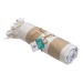 Serviette de plage / paréo en coton recyclé de 180g/m² avec frange, mesure 90x170cm, Serviette ou drap de plage promotional