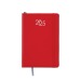 Agenda journalier 2025 avec couverture en PU et bande élastique, agenda promotional