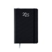 Agenda journalier 2025 avec couverture en PU et bande élastique, agenda promotional