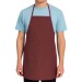Made in Italy long apron in cotton and polyester 200 g/m2, apron promotional