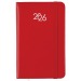 Agenda de poche hebdomadaire 2026 avec couverture rigide en PU, agenda promotional