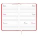 Agenda de poche hebdomadaire 2026 avec couverture rigide en PU wholesaler
