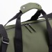 Duffle bag in soft, water-resistant PU, travel bag promotional