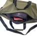 Duffle bag in soft, water-resistant PU, travel bag promotional