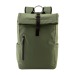 Sac à dos porte PC 15 en PU souple résistant à l'eau, sac à dos roll-top promotional