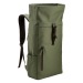 Sac à dos porte PC 15 en PU souple résistant à l'eau, sac à dos roll-top promotional