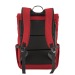 Sac à dos porte PC 15 en PU souple résistant à l'eau, sac à dos roll-top promotional