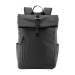 Sac à dos porte PC 15 en PU souple résistant à l'eau, sac à dos roll-top promotional
