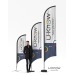 Beach flag sail 4m70, Beach flag and banner promotional