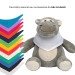 Peluche hippopotame - MBW, peluche promotional