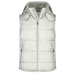 Product thumbnail Sleeveless jacket with hood 0