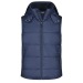 Product thumbnail Sleeveless jacket with hood 1
