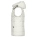 Women's waistcoat with removable hood, Bodywarmer or sleeveless jacket promotional