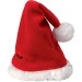 Bonnet de Noël peluche - MBW, bonnets de père-noël promotional