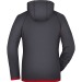 Product thumbnail Women's hooded fleece jacket -Weight: 280 gr/m². 2
