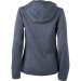 Product thumbnail Women's hooded fleece jacket - Weight: 320 gr/m². 3