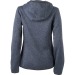 Women's hooded fleece jacket - Weight: 320 gr/m²., fleece promotional
