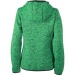 Women's hooded fleece jacket - Weight: 320 gr/m²., fleece promotional