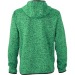 Men's hooded fleece jacket -Weight: 320 gsm, polar promotional