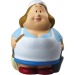Squeezie Madame Berta femme de ménage - MBW, personnage et mascotte anti-stress promotional